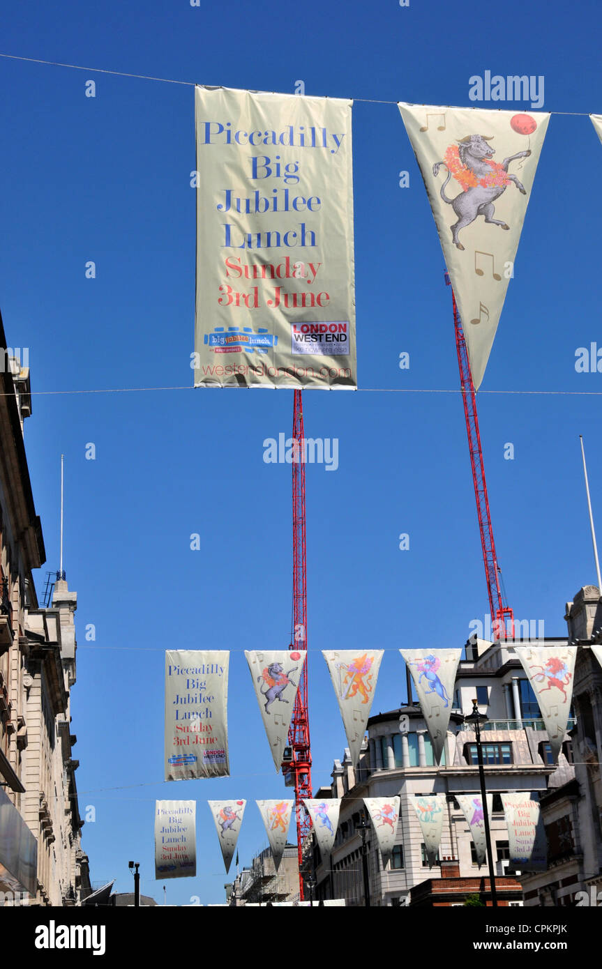 Diamond Jubilee decorations to mark 60 years of the Queen's reign