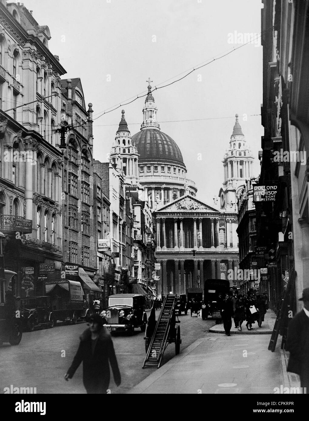 St. Paul's Cathedral, 1933 Stock Photo