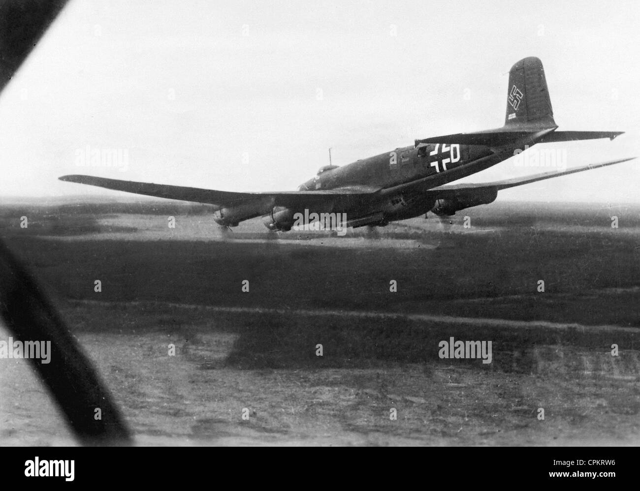 German focke wulf fw 200 condor Black and White Stock Photos & Images