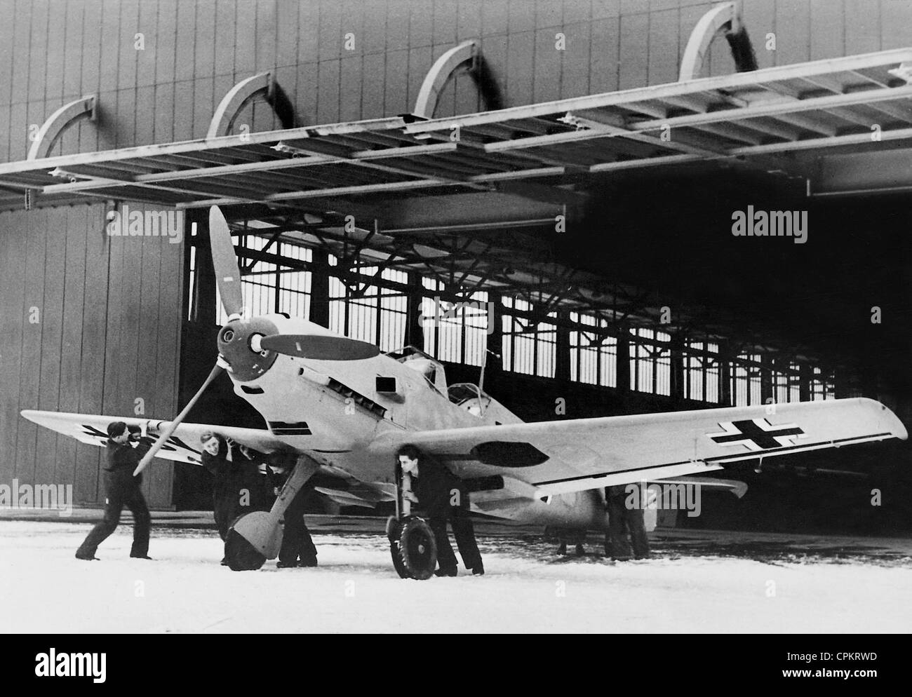 Messerschmitt Me 109 E, 1940 Stock Photo