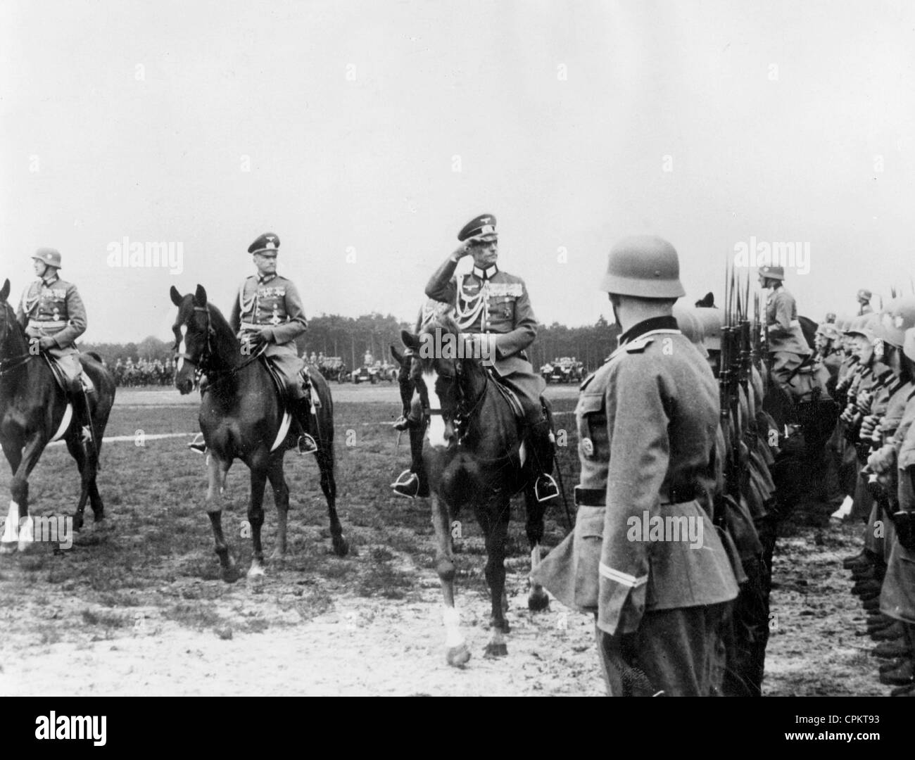 Gerd von Rundstedt and Walther von Brauchitsch Stock Photo - Alamy