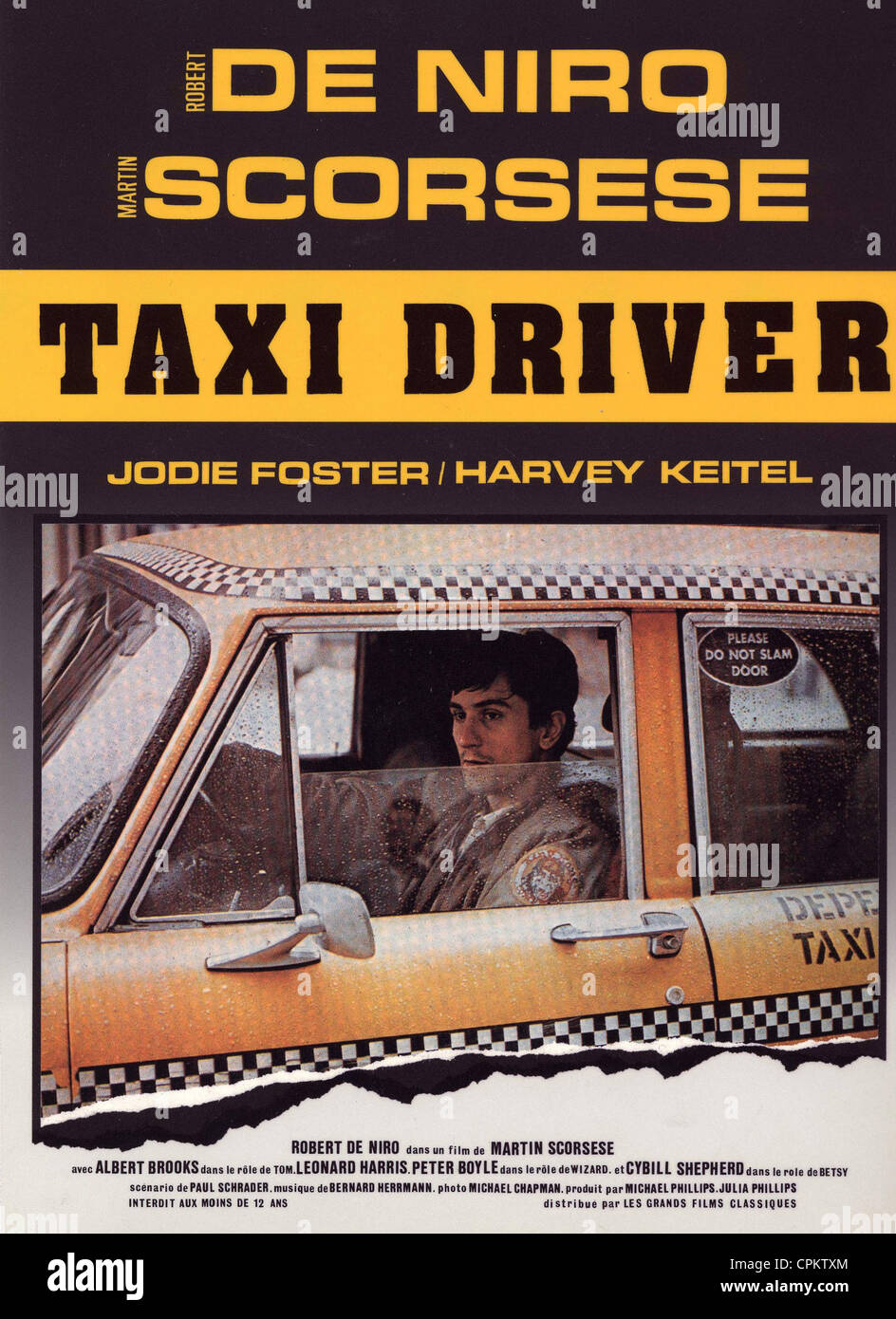 Taxi Driver Martin Scorsese Movie Advert Photo Robert De Niro Film Poster Photo