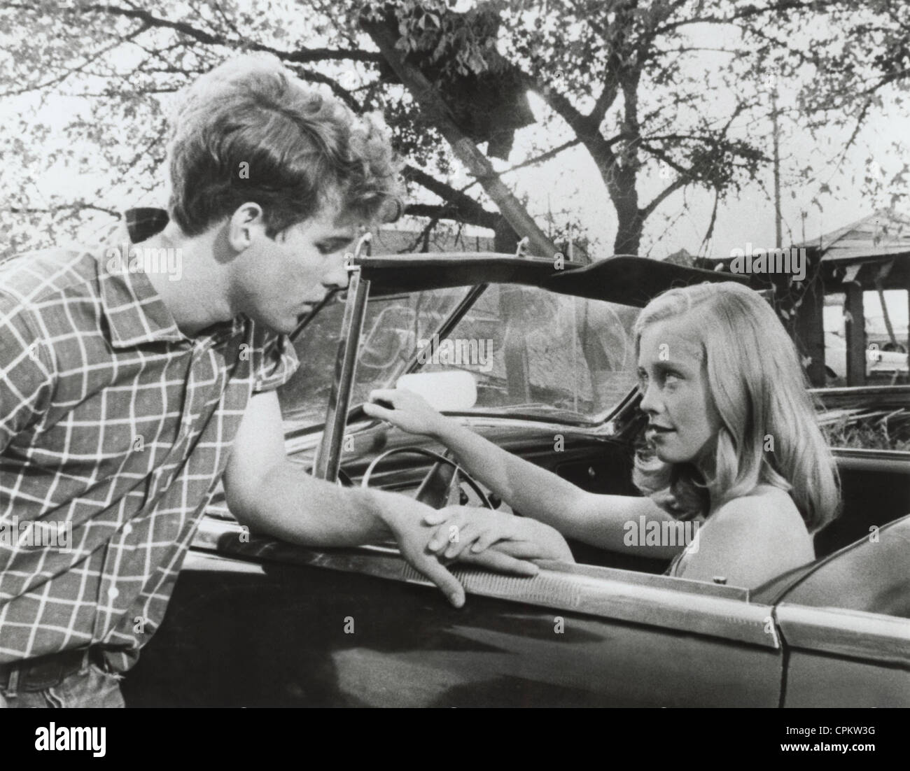 The Last Picture Show  Year : 1971 - USA Director : Peter Bogdanovich Timothy Bottoms , Cybill Shepherd Stock Photo