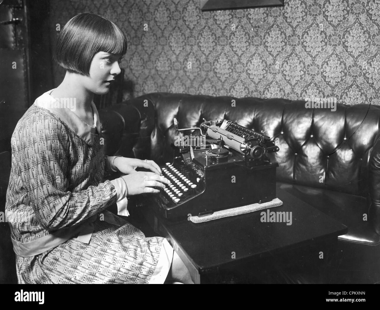 Secretary, 1925 Stock Photo