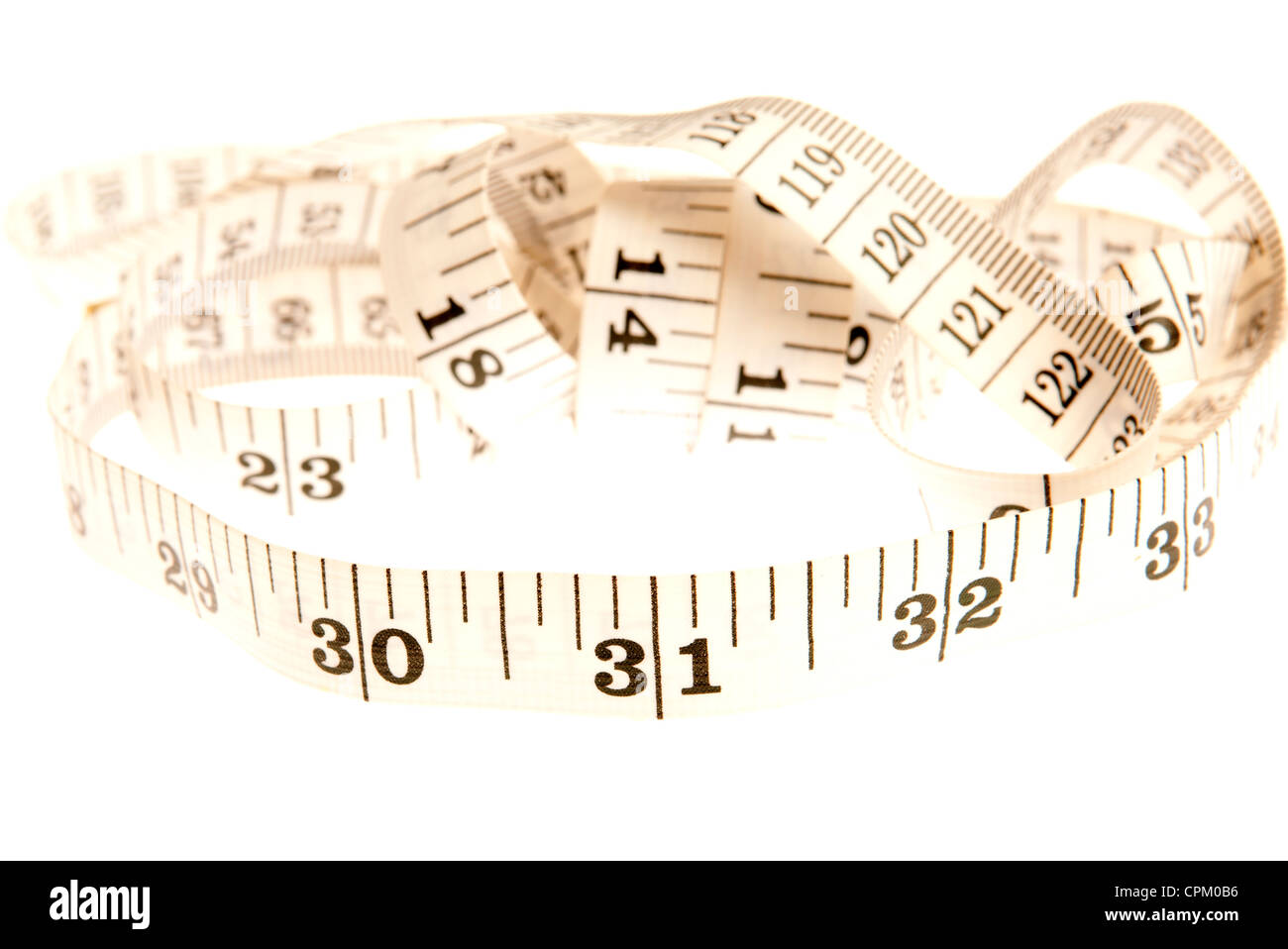 white tape measure Stock Photo - Alamy