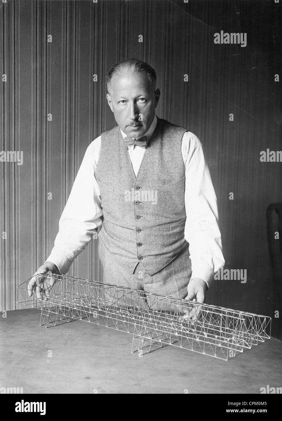 Edmund Rumpler, 1927 Stock Photo