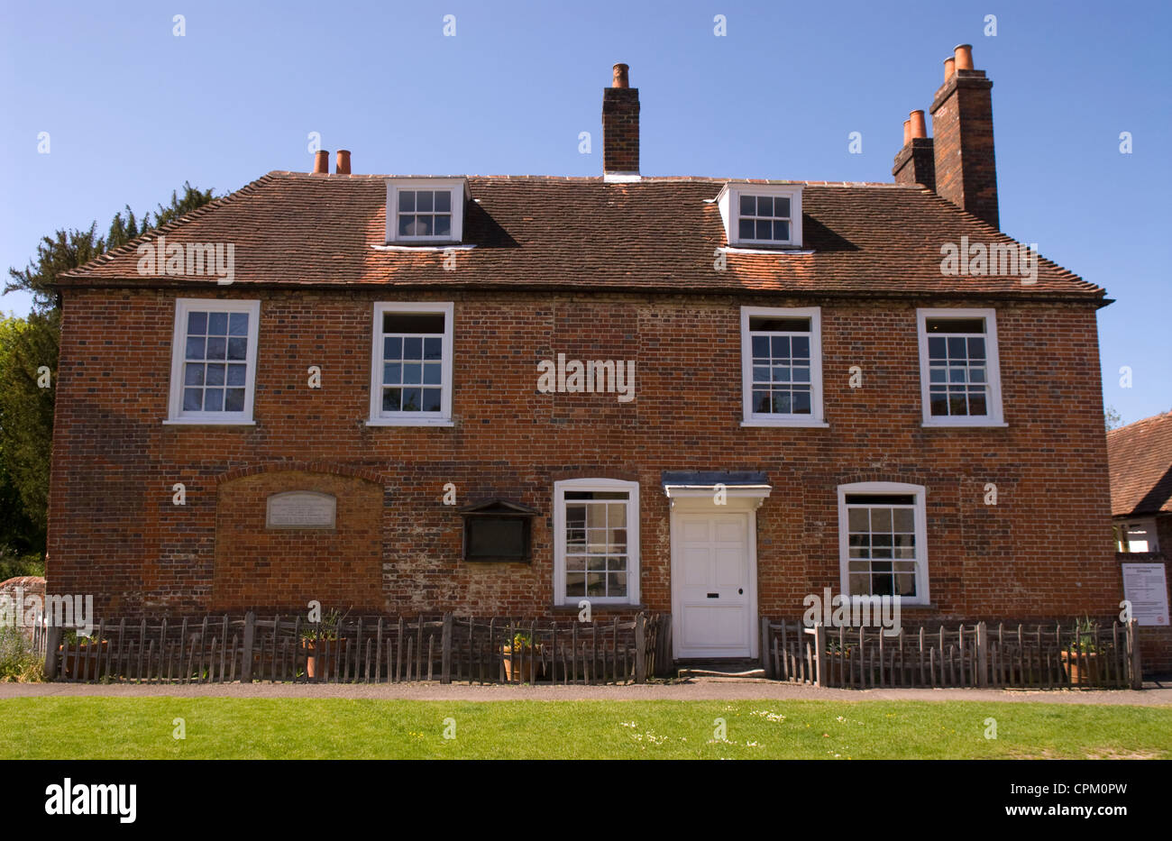 Jane Austen's House, Chawton, Hampshire, UK. Stock Photo