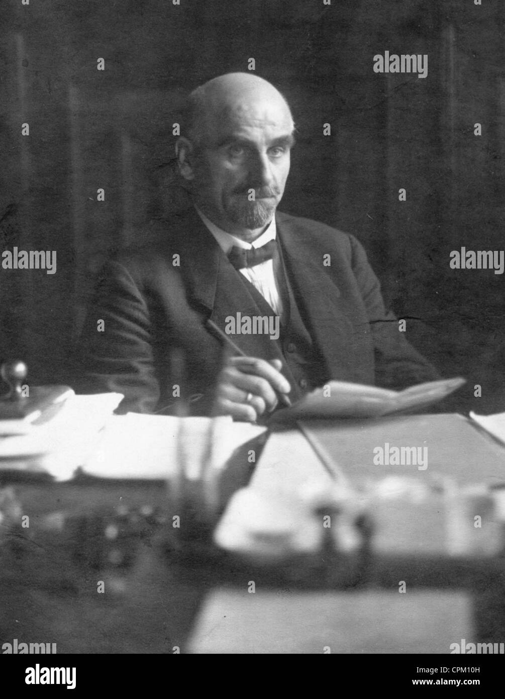 Otto Braun, 1930 Stock Photo