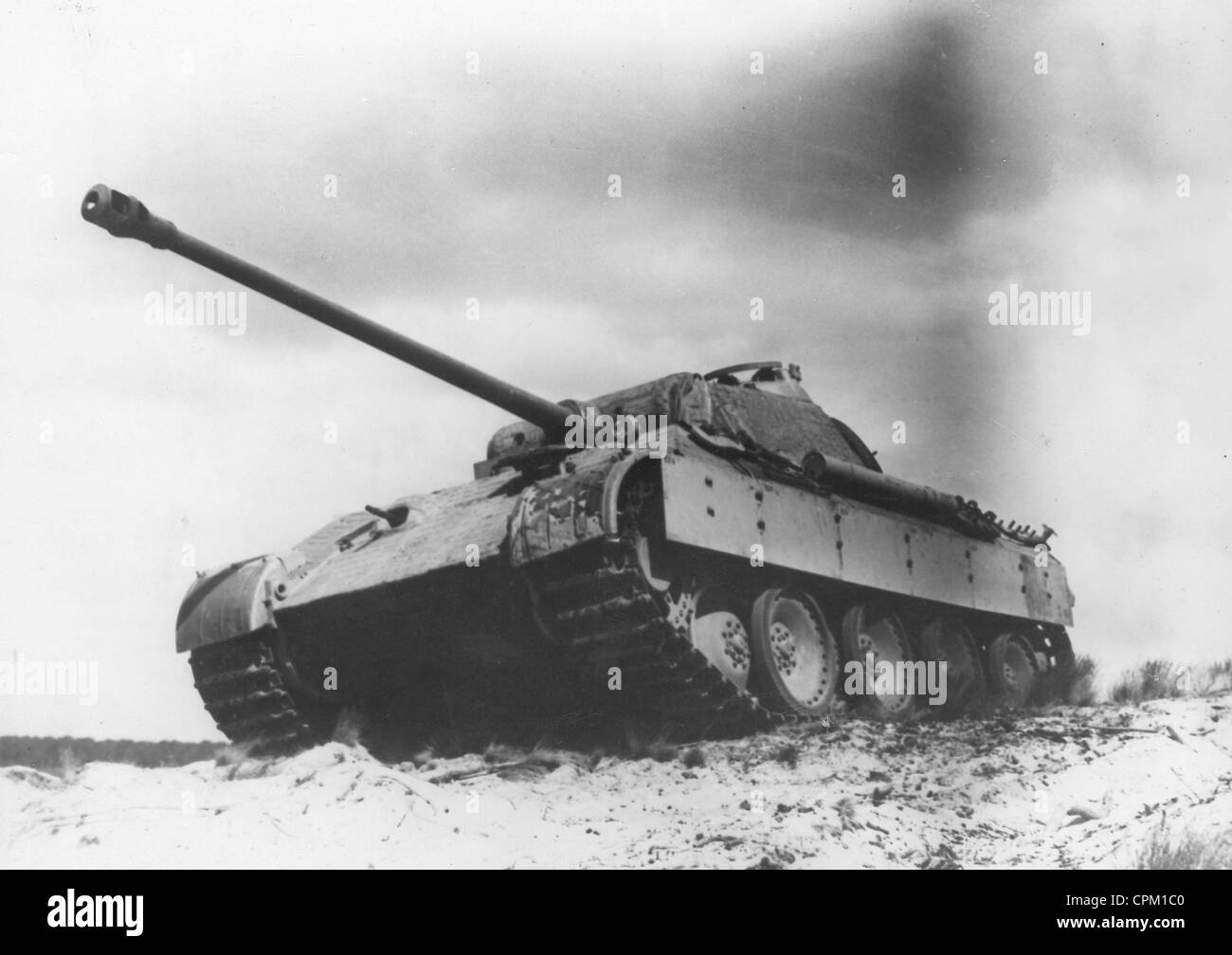 German Panther tank, 1944 Stock Photo Alamy