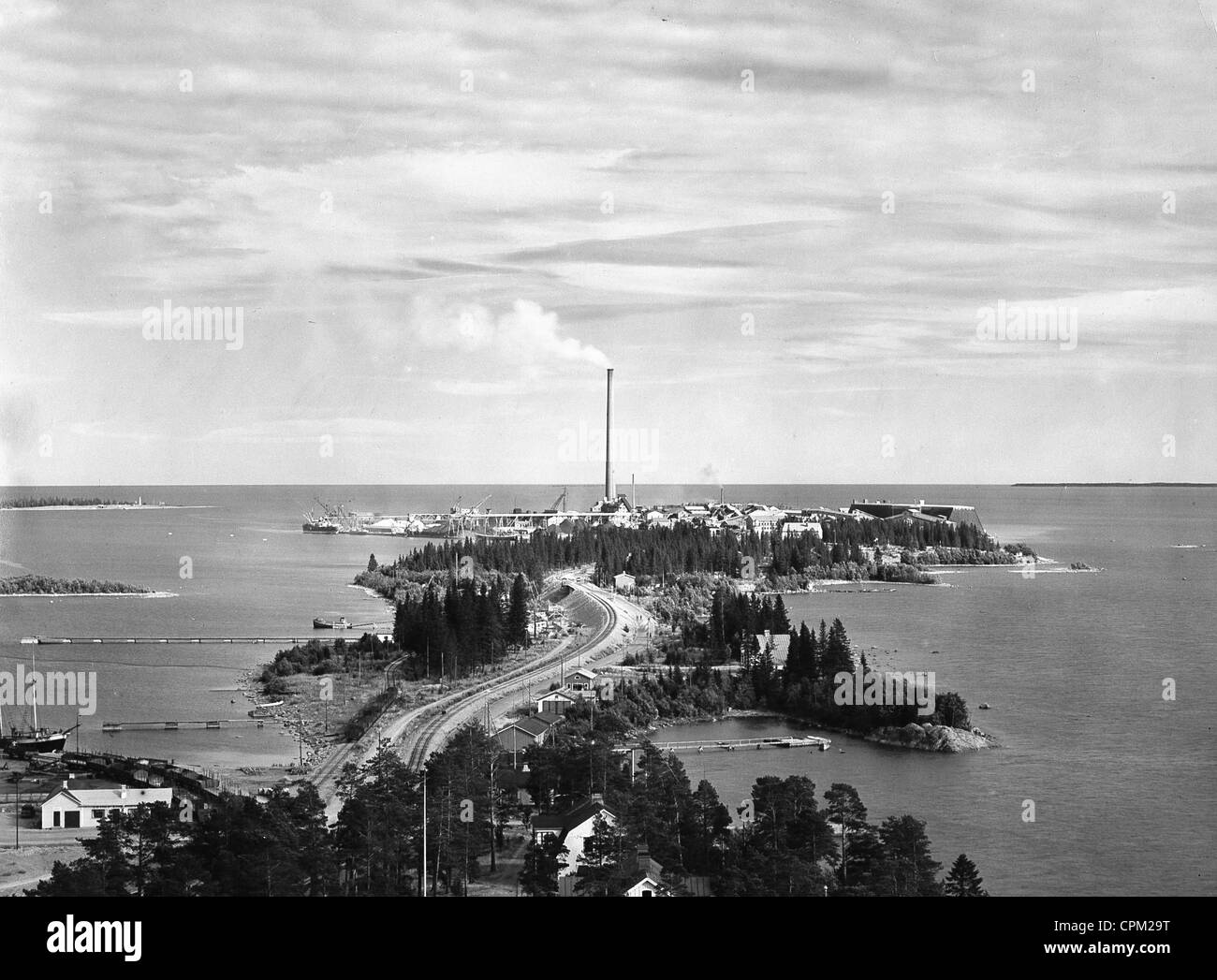 Swedish mining industry, 1939 Stock Photo