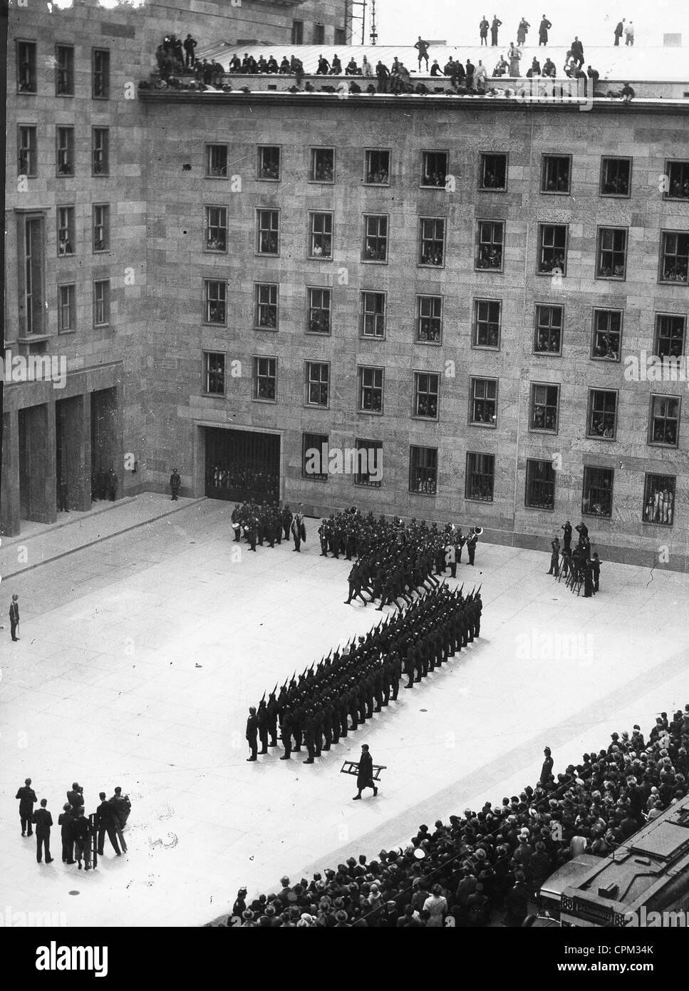 The Reich Aviation Ministry in Berlin, 1936 Stock Photo - Alamy