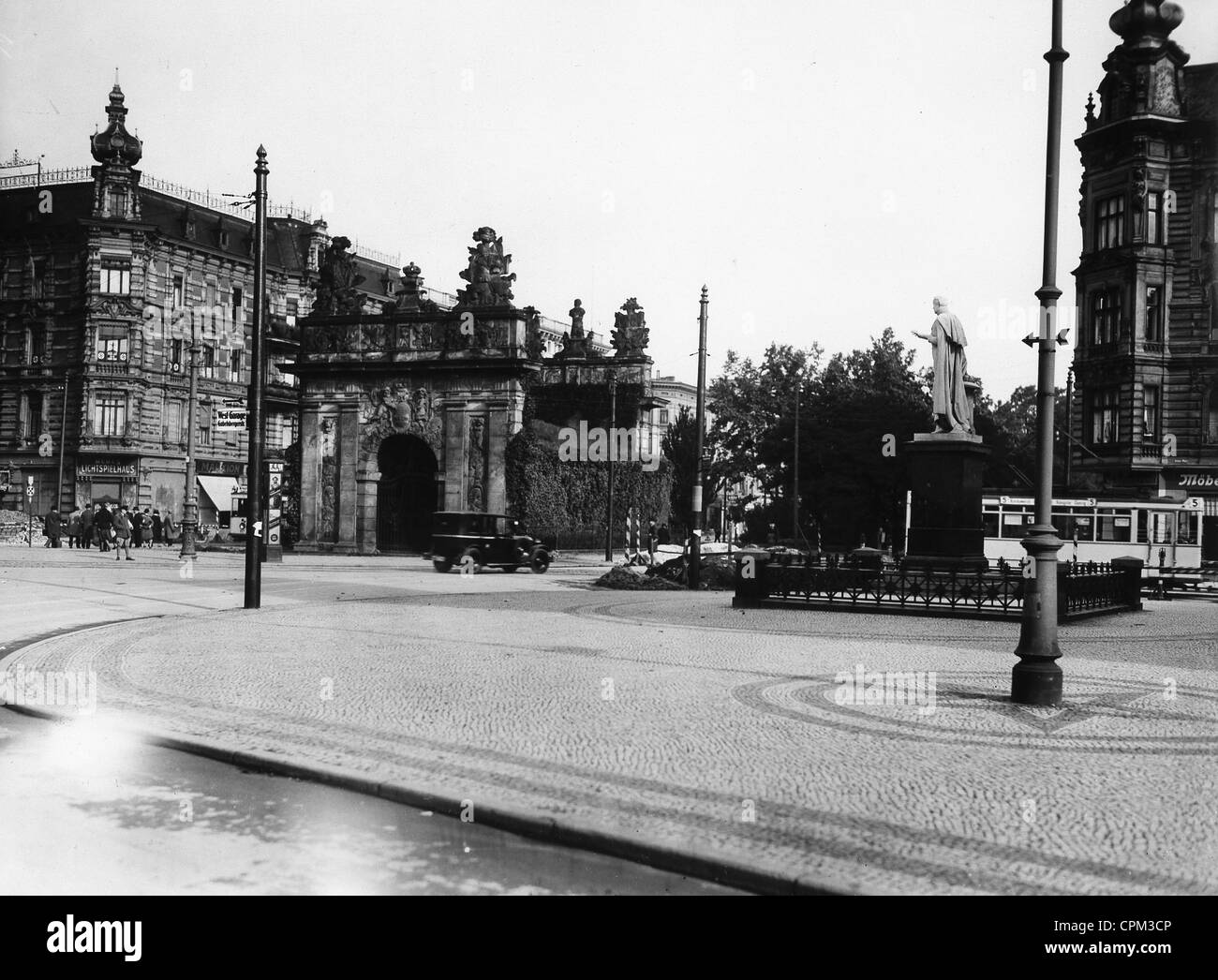 The King's Gate in Szczecin Stock Photo