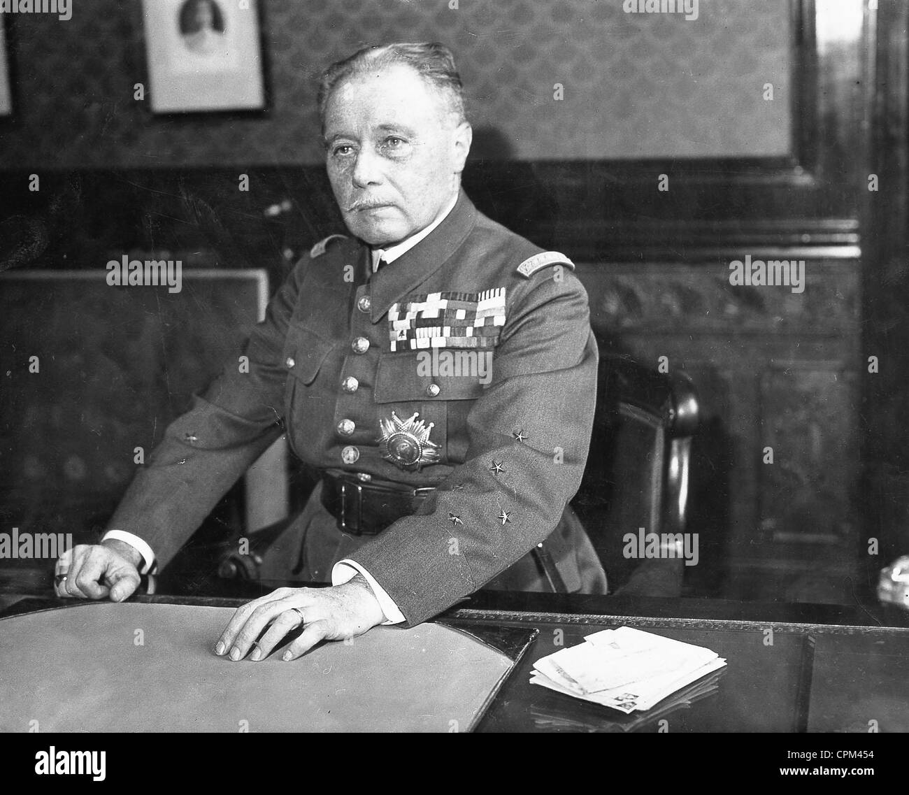 General Maurice Gamelin, 1935 Stock Photo