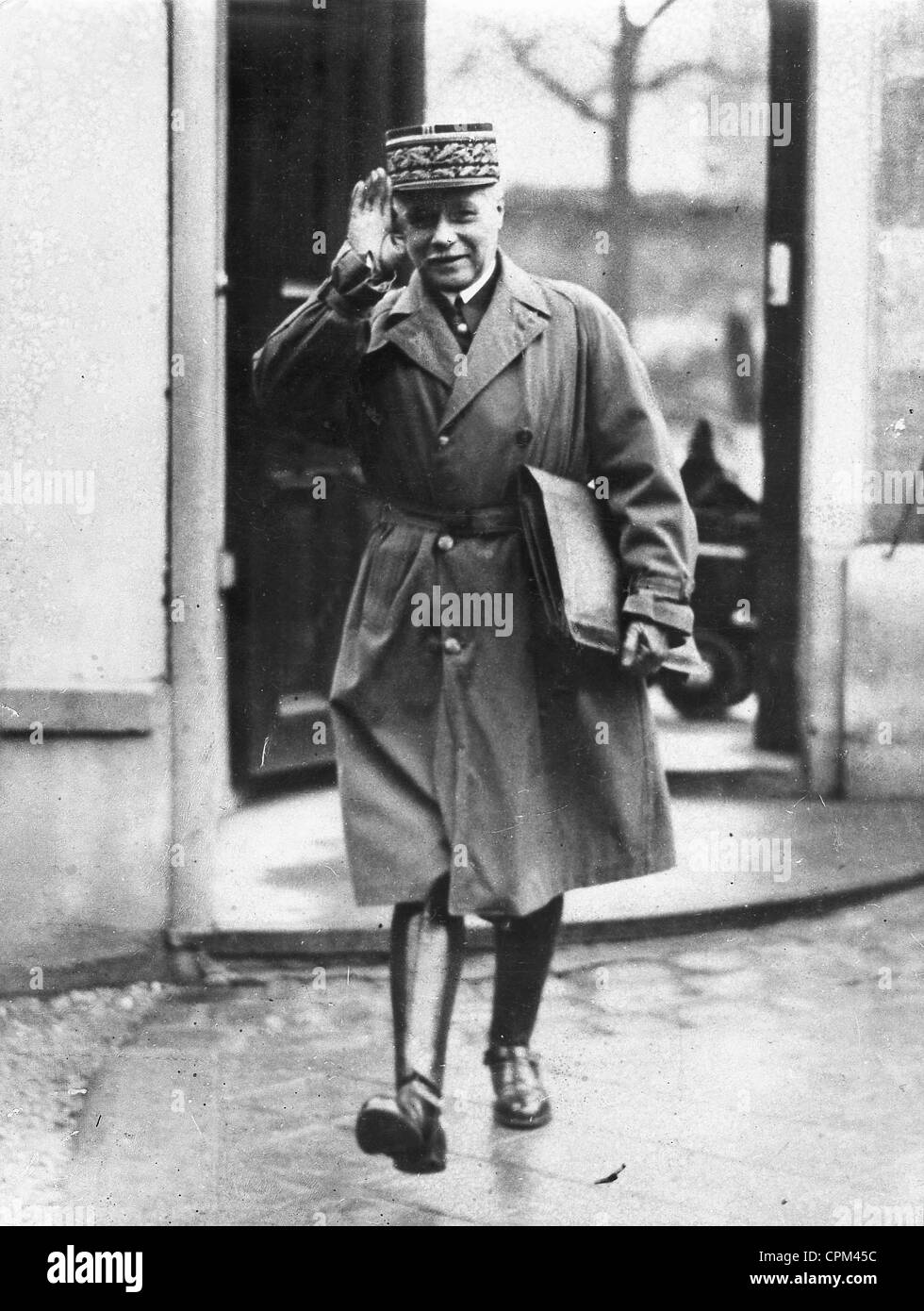 General Maurice Gamelin, 1938 Stock Photo