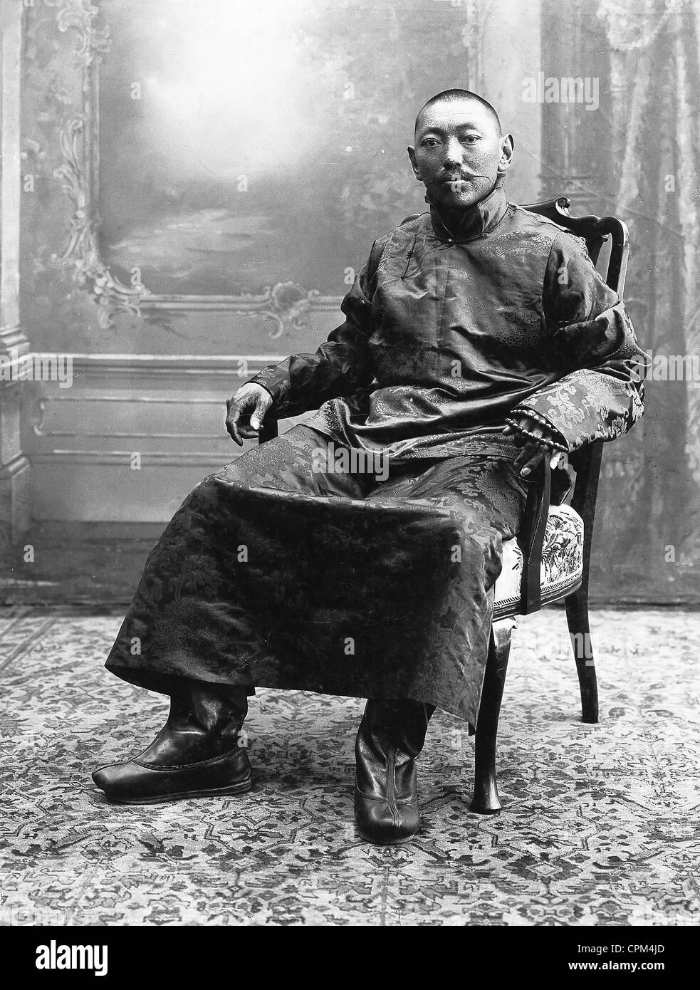 The 13th Dalai Lama, 1910 Stock Photo