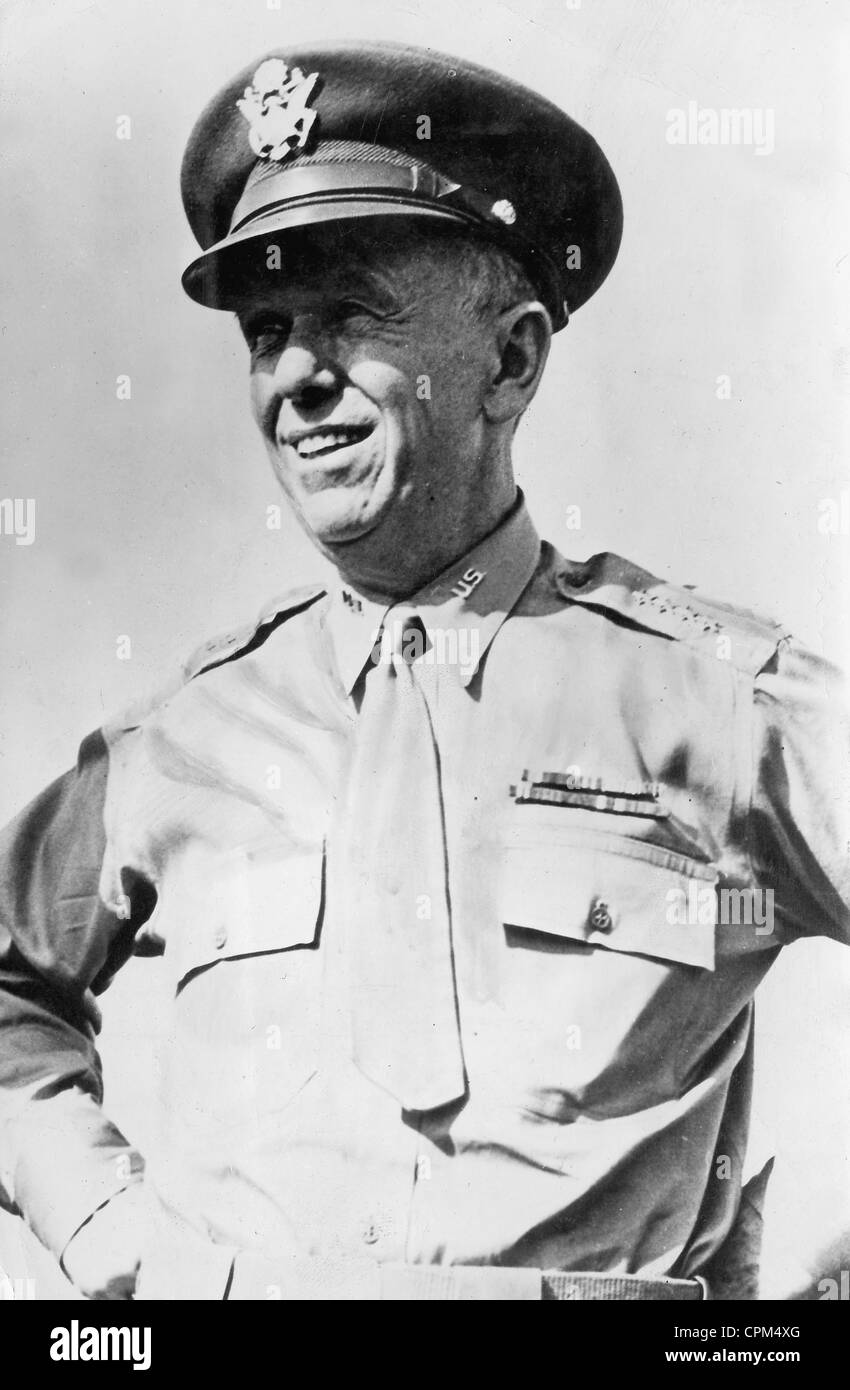 George Catlett Marshall, Jr. in 1941 (b/w photo Stock Photo - Alamy