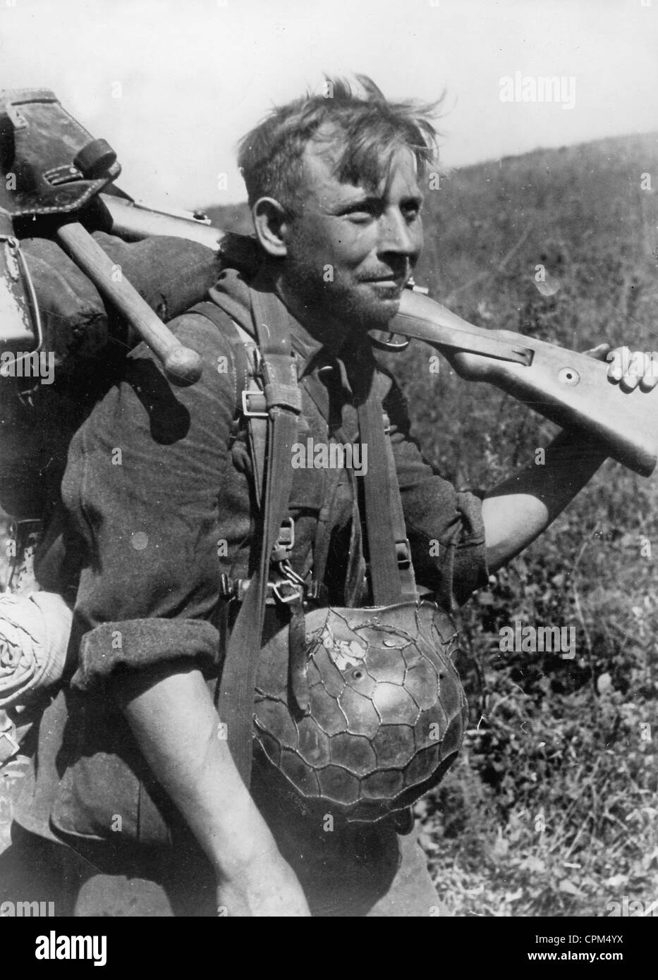 German soldier in the Caucasus, 1942 Stock Photo - Alamy