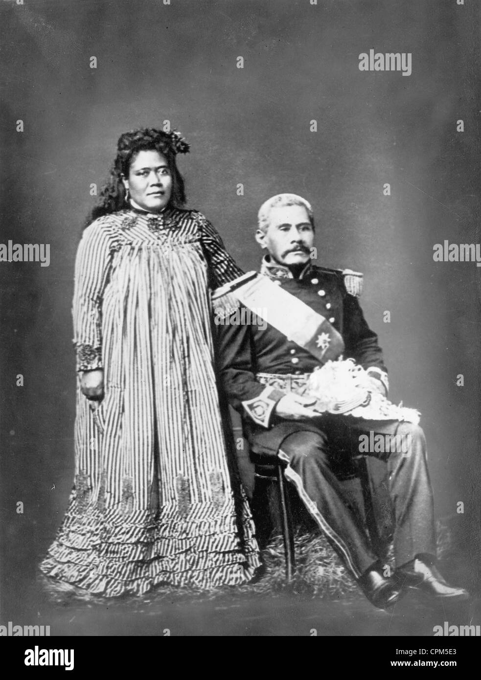 King samoa Black and White Stock Photos & Images - Alamy