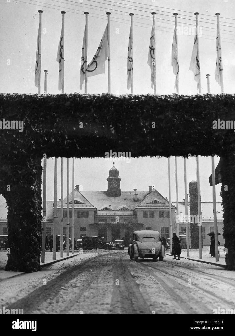 Winter olympic game Black and White Stock Photos Images Alamy