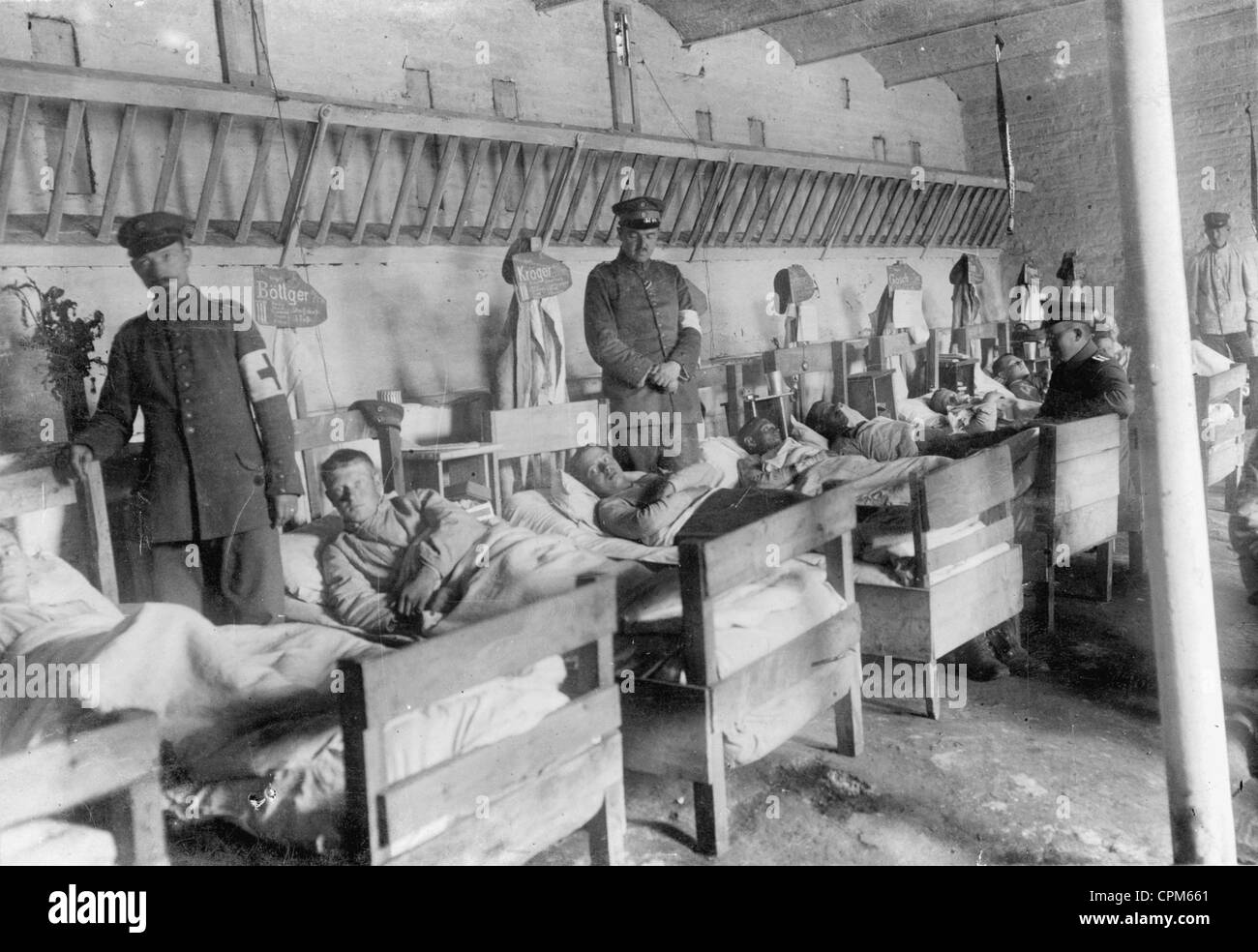 WW1 photo of German military field hospital, 1916 or later WW1 photo of German military field hospital, 1916 or later