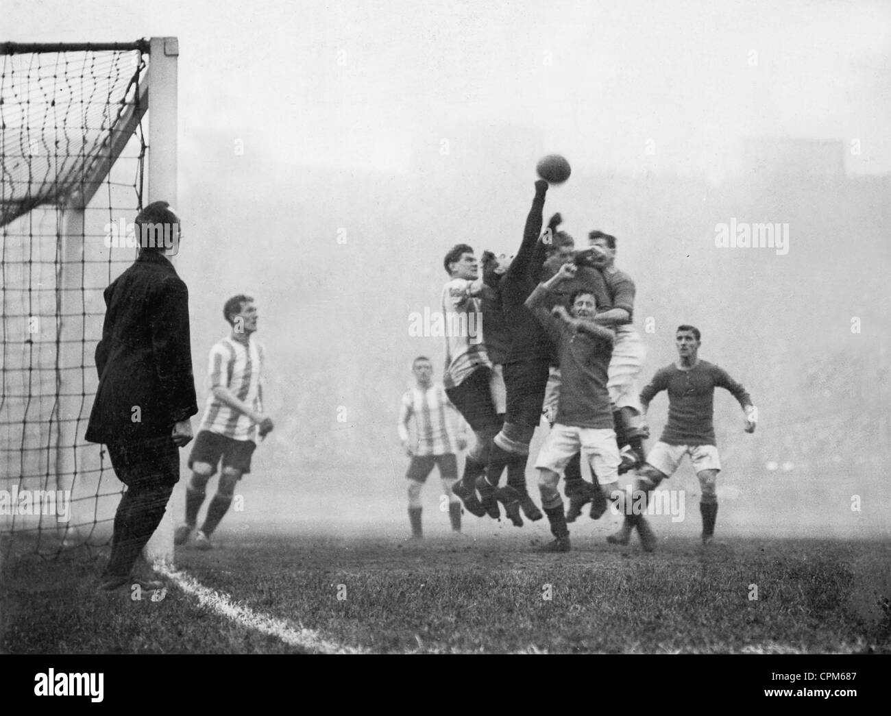 Soccer, 1914 Stock Photo