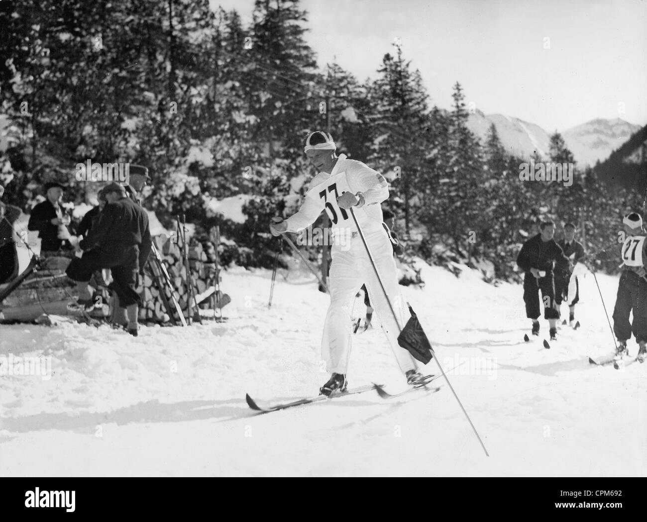 Olympic winter games in Garmisch-Partenkirchen, 1936 Stock Photo - Alamy