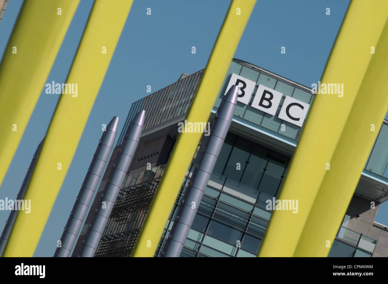 BBC Media City, Salford Quays. Stock Photo