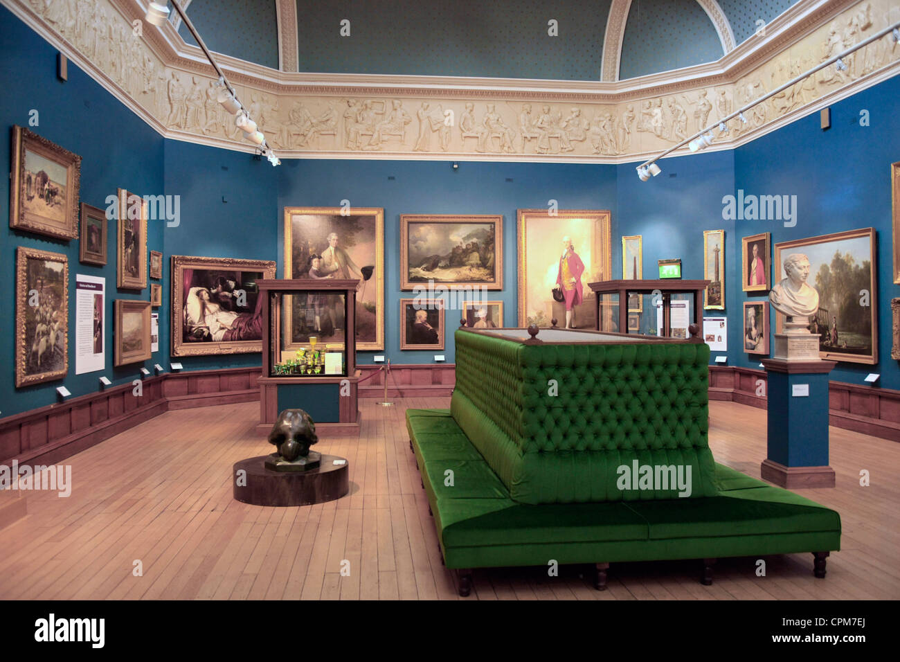 The Victoria Art Gallery collection in Bath England Stock Photo Alamy