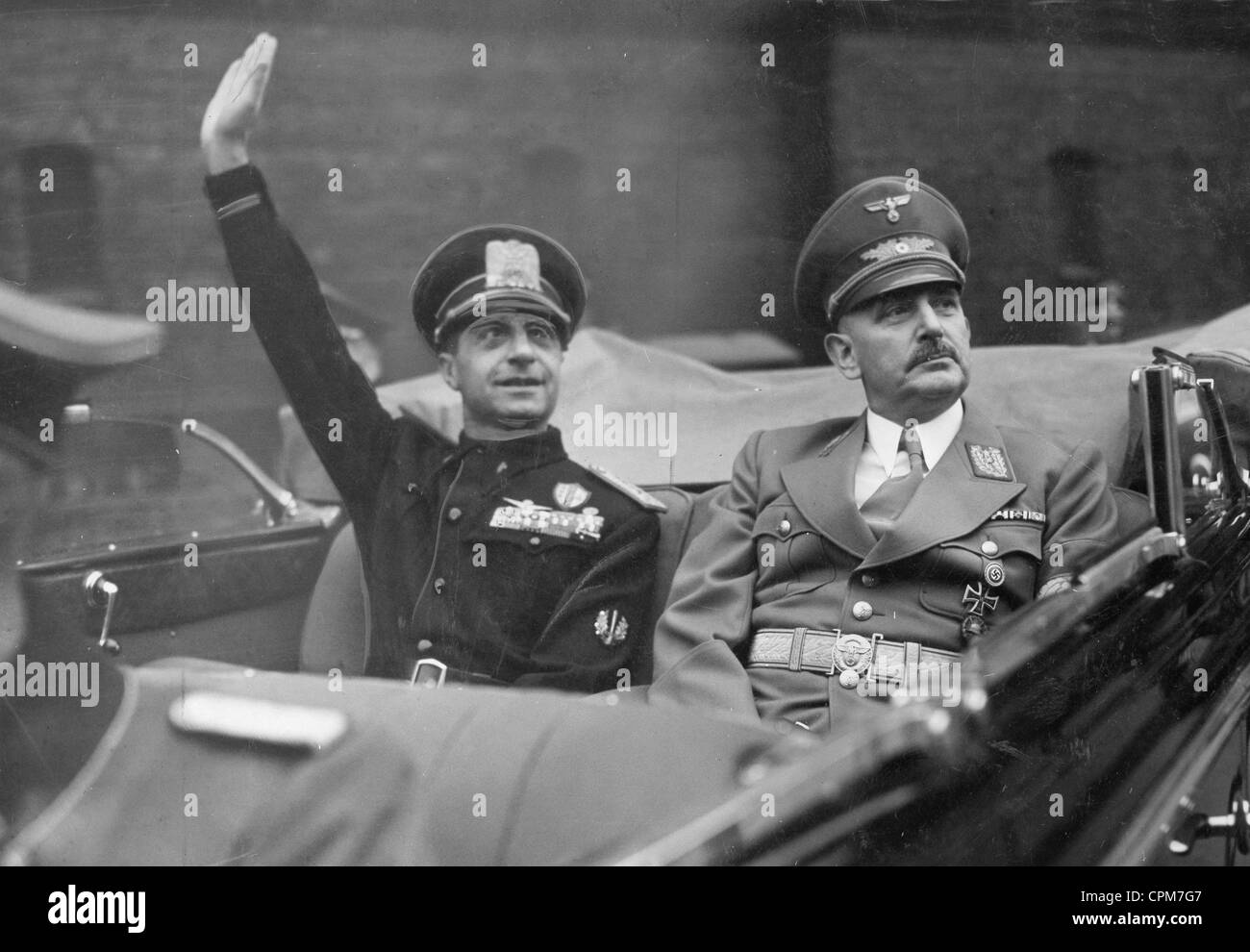 Giuseppe Bottai and Bernhard Rust in Berlin, 1941 Stock Photo - Alamy