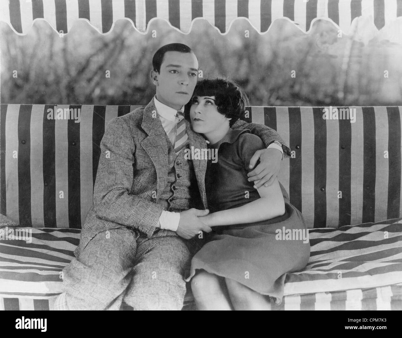 Buster Keaton the boxer, 1926 Stock Photo Alamy