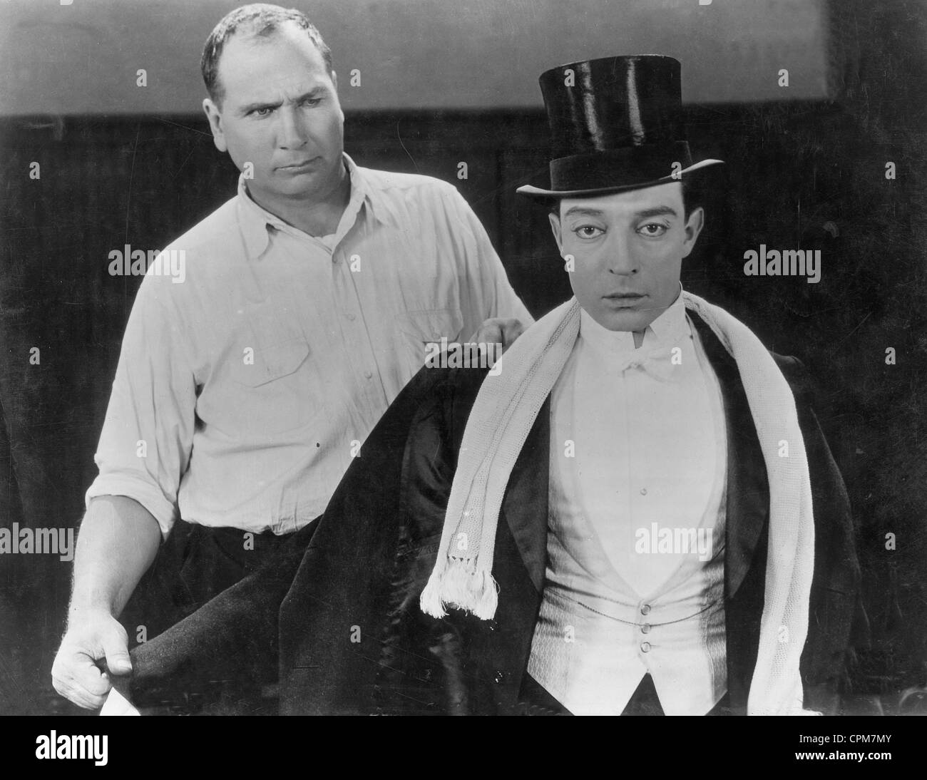 Buster Keaton the boxer, 1926 Stock Photo Alamy