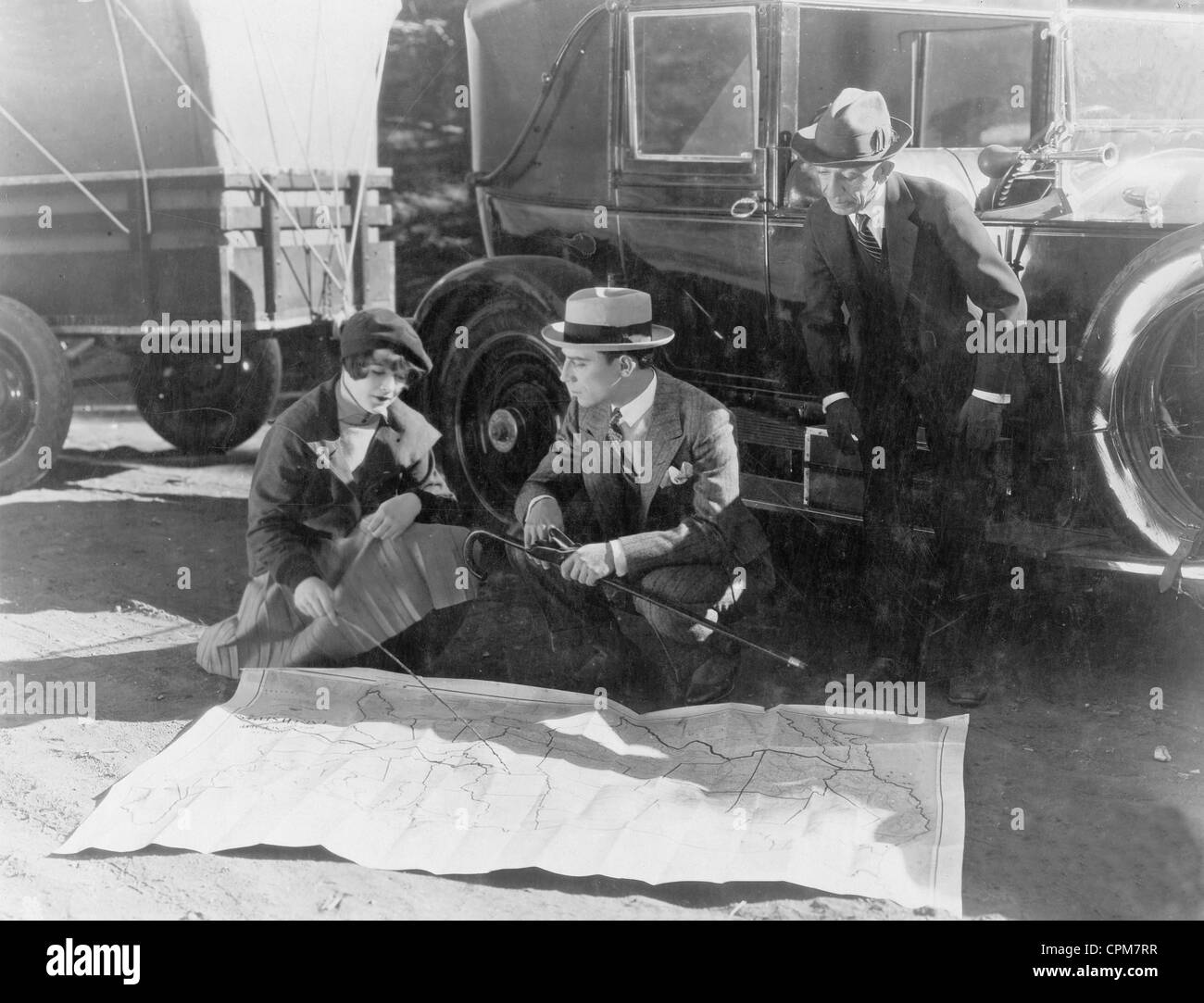 Buster Keaton the boxer, 1926 Stock Photo Alamy