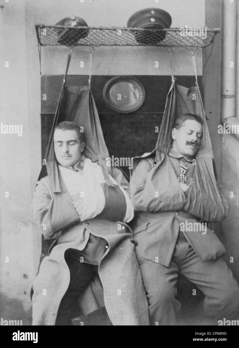 Wounded Germans, 1915 Stock Photo