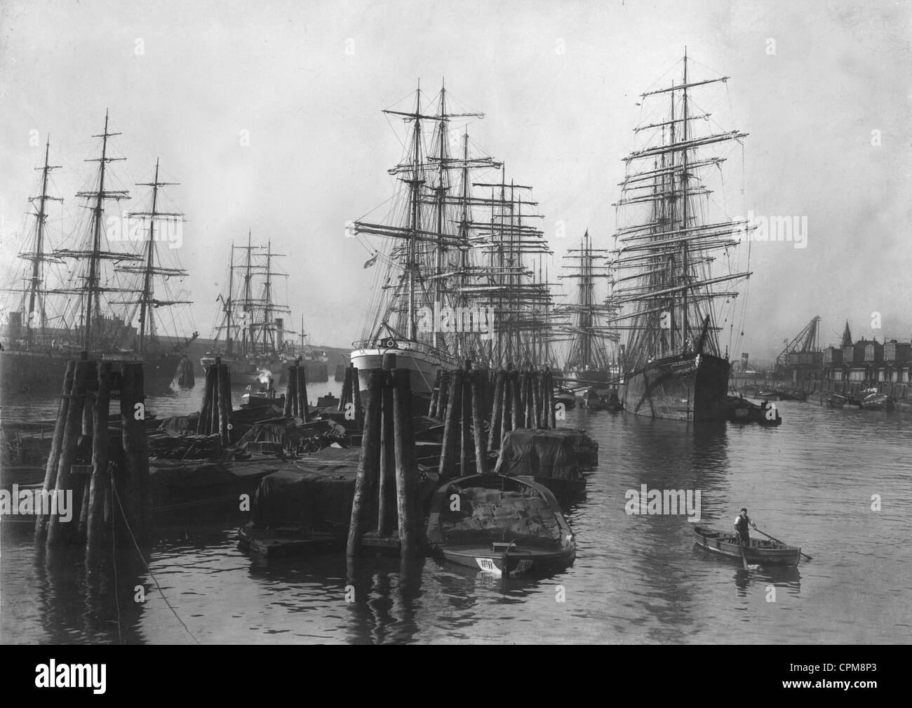 Port of Hamburg Stock Photo - Alamy