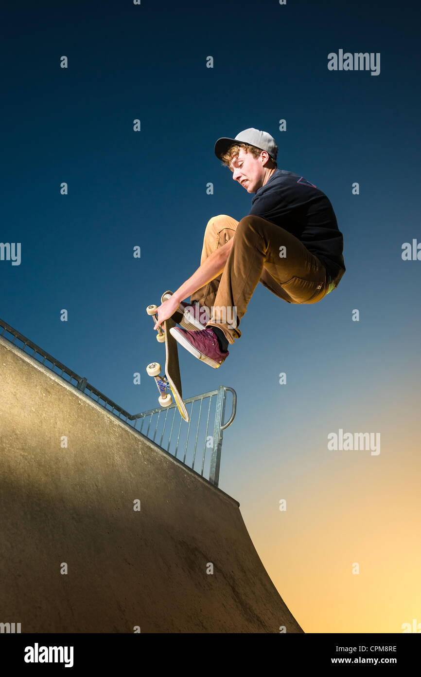 Skateboarder Stock Photo