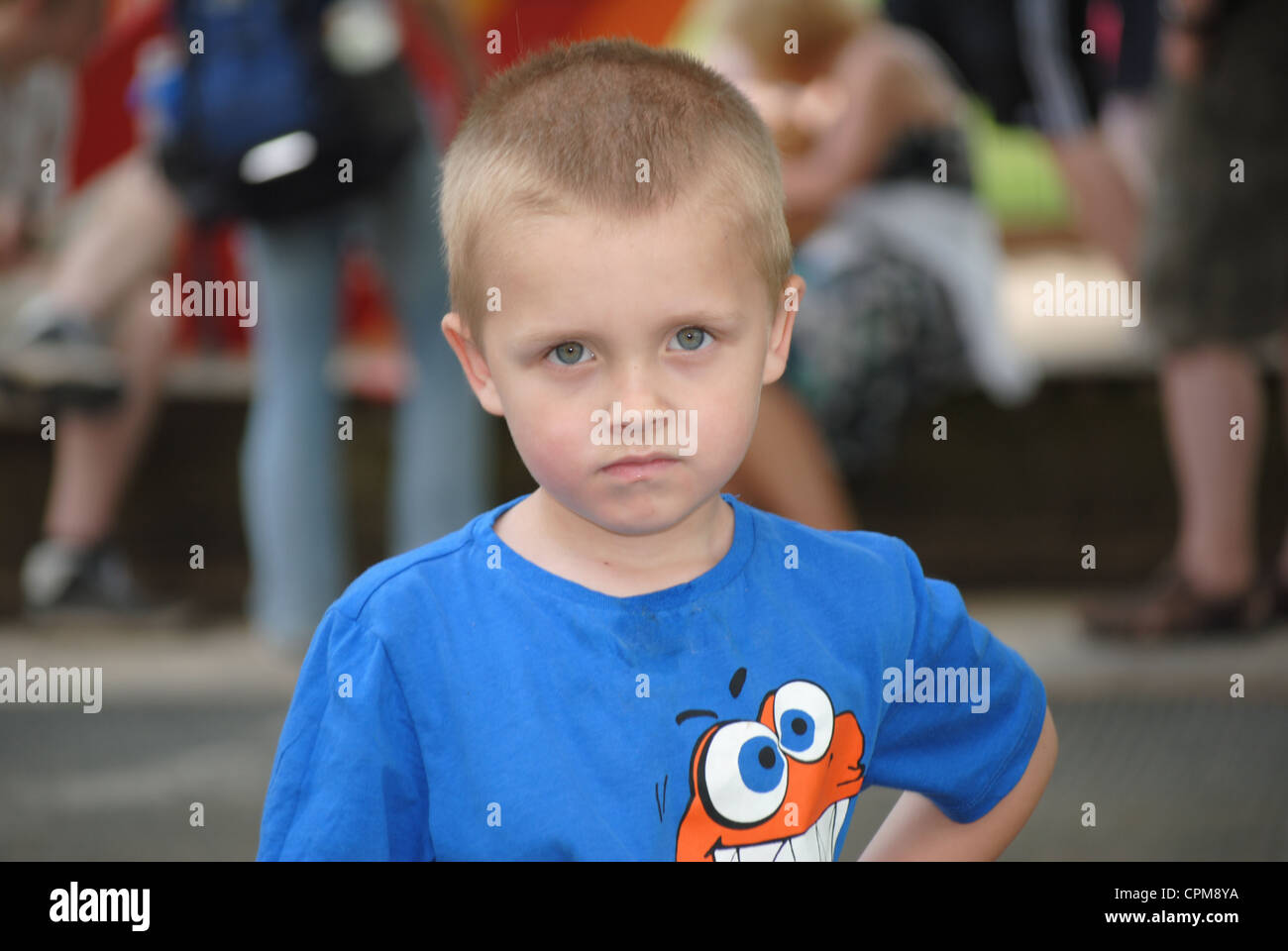 portrait-of-little-boy-in-the-park-stock-photo-alamy
