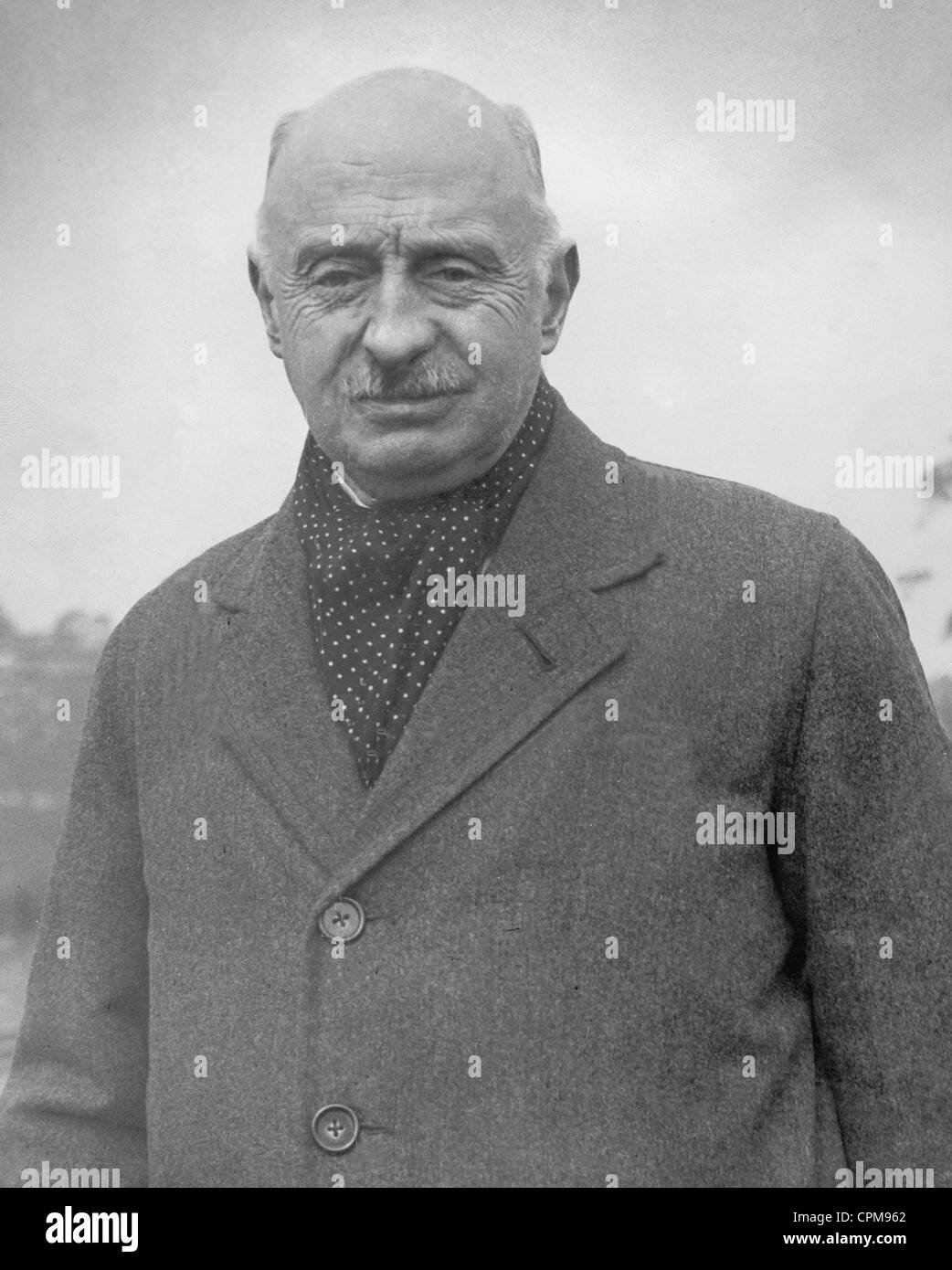 Henry de Baillet-Latour, 1925 Stock Photo