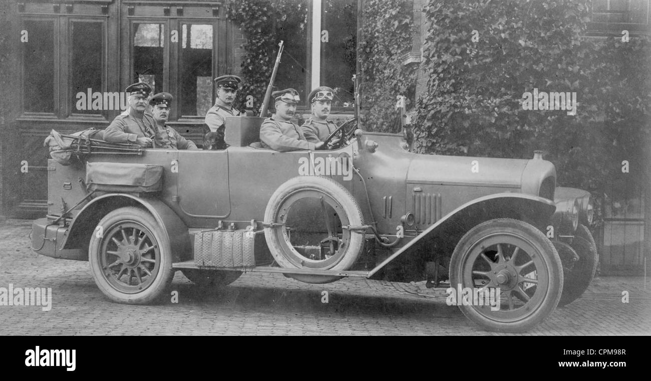 Great Duke Friedrich August von Oldenburg, 1914 Stock Photo