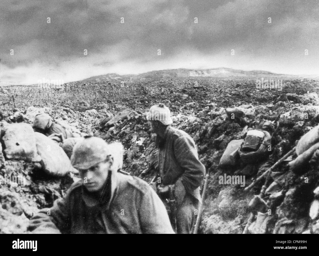 Battle of Verdun, 1916 Stock Photo