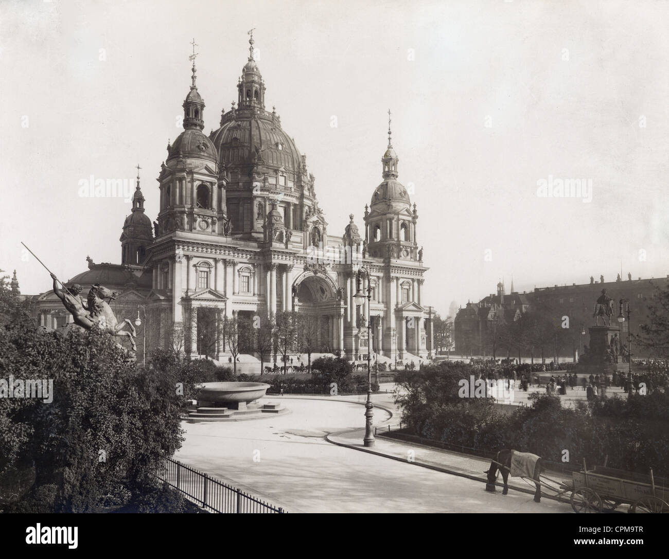 The Berlin Cathedral, 1911 Stock Photo