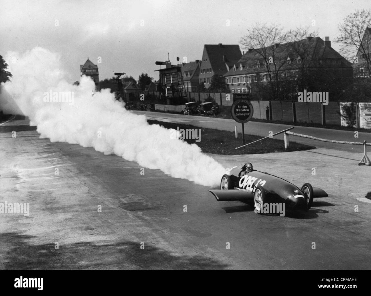 Rocket car by Fritz von Opel, 1928 Stock Photo - Alamy