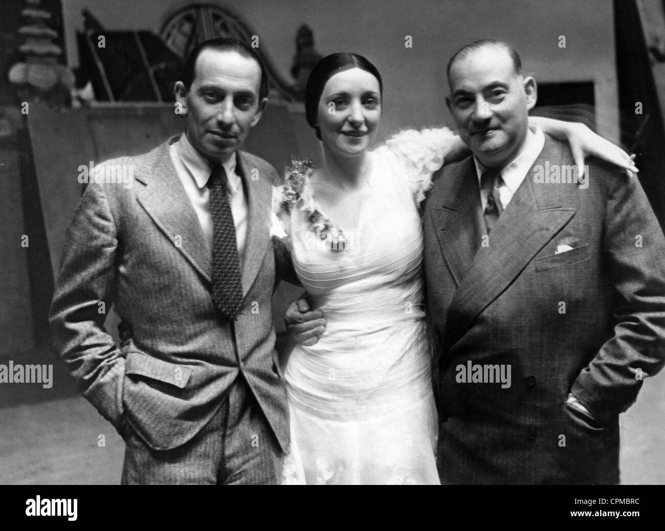 Paul Abraham, Anny Ahlers and Paul Rotter, 1936 Stock Photo - Alamy
