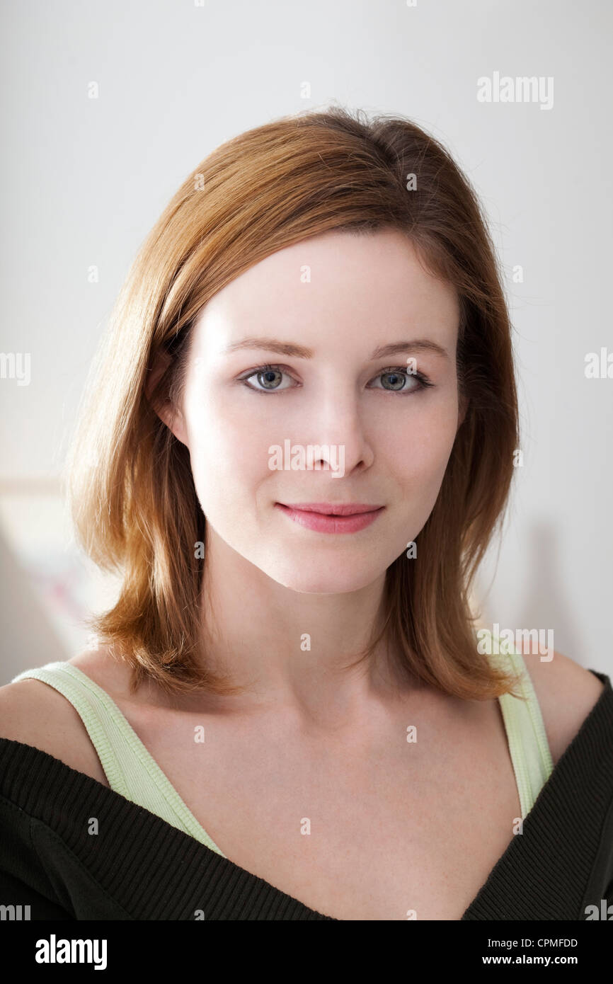 PORTRAIT OF A WOMAN, 20/30 Stock Photo