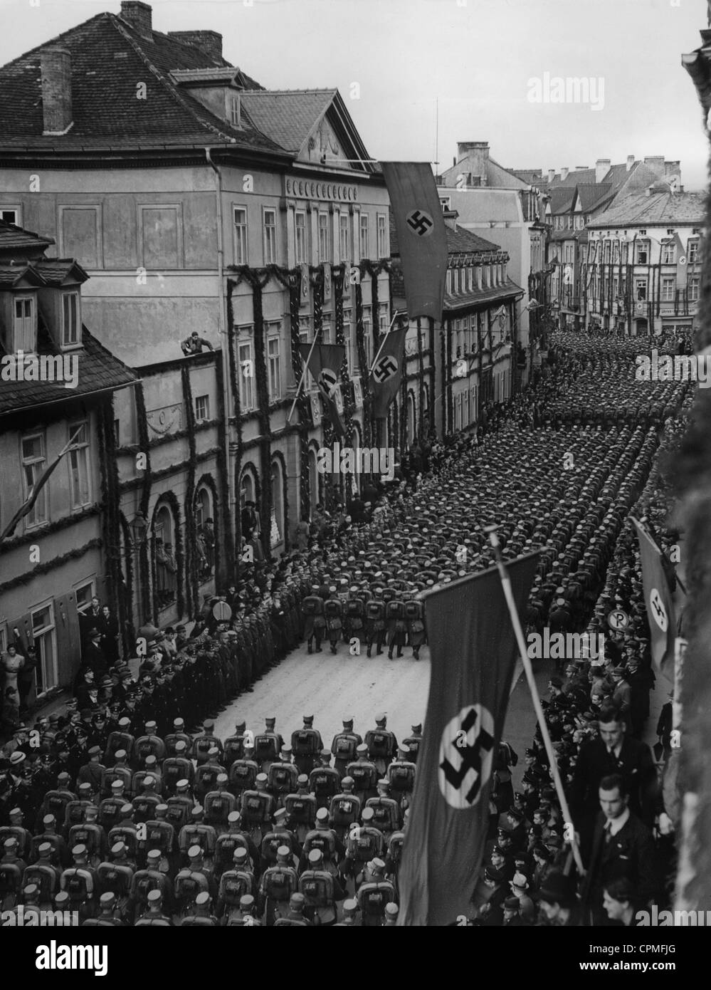 Various celebrations, Gautag of the NSDAP in Weimar, 1938 Stock Photo