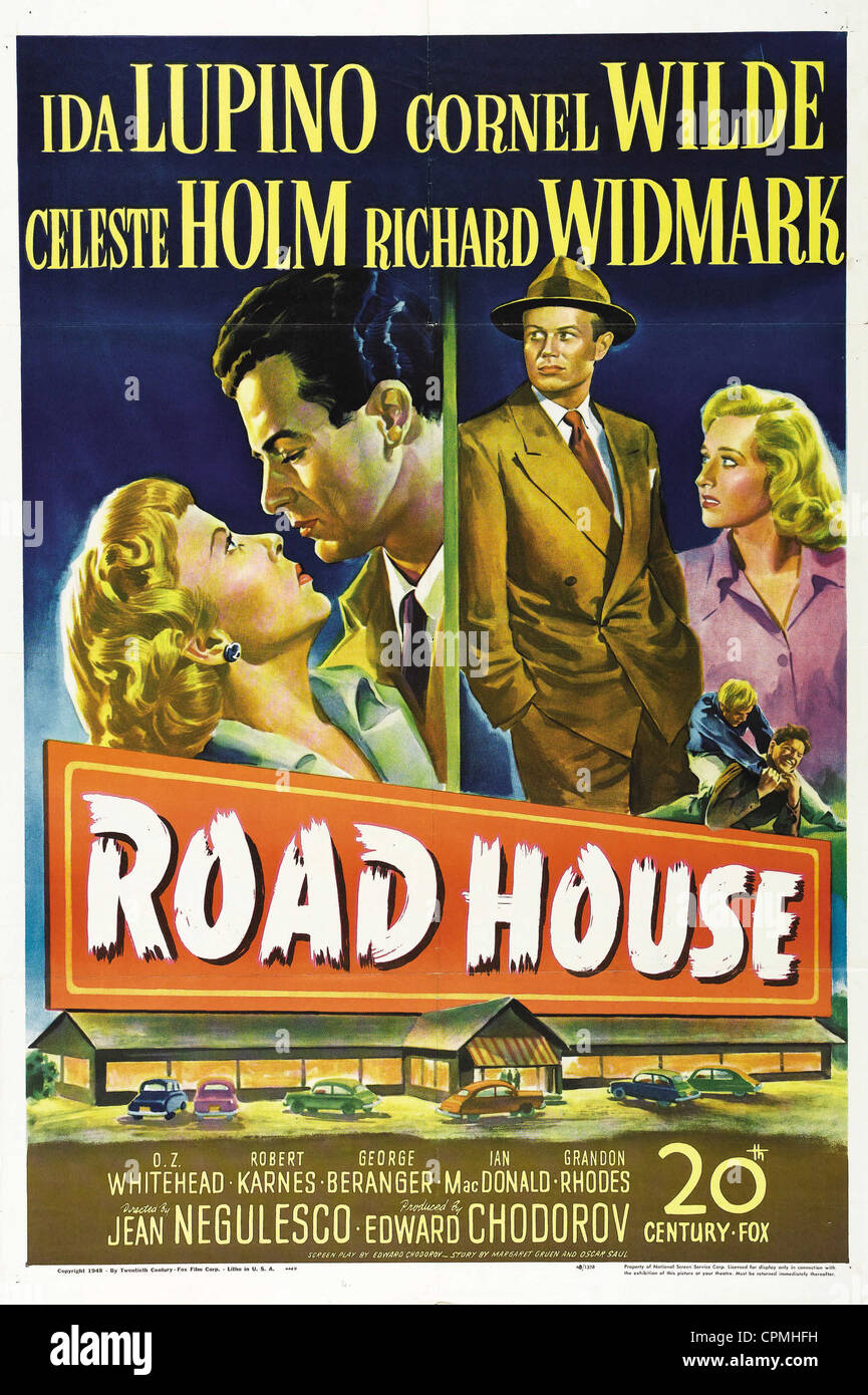 Roadhouse Year 1948 USA Director Jean Negulesco American poster