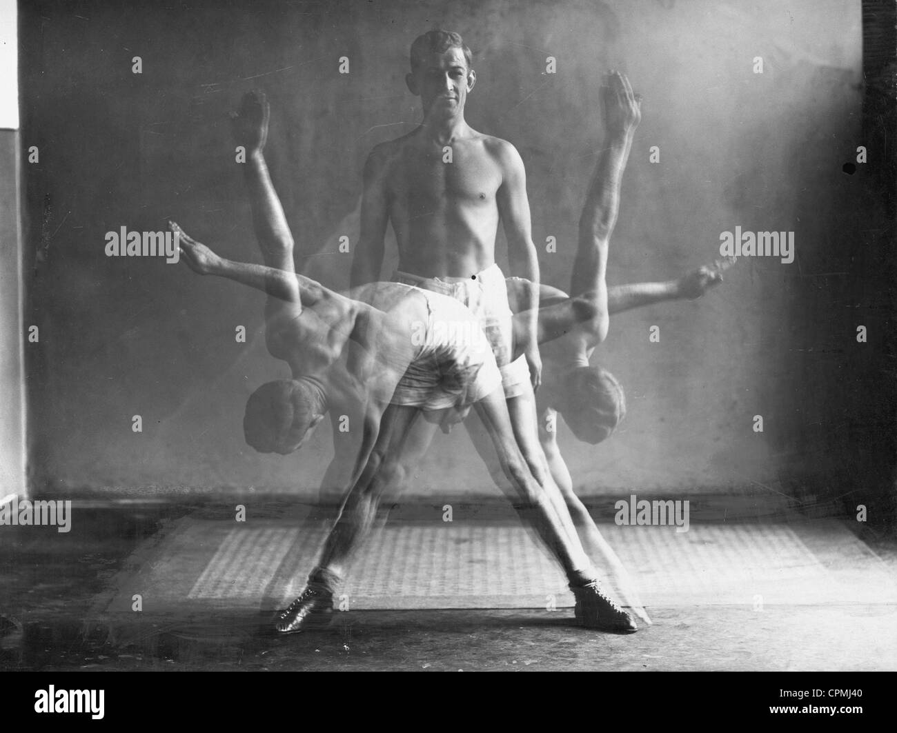 Gymnastics, 1926 Stock Photo