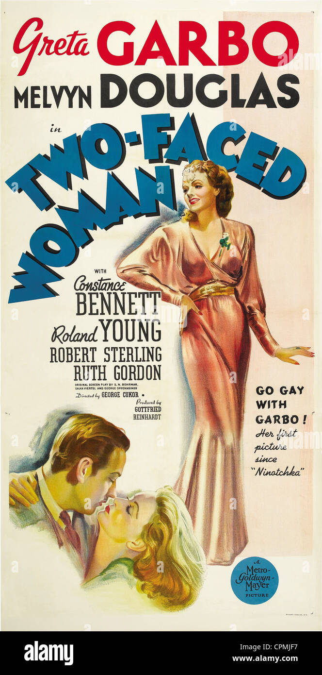 Two Faced Woman   Year : 1941 - USA Director : George Cukor American poster Stock Photo
