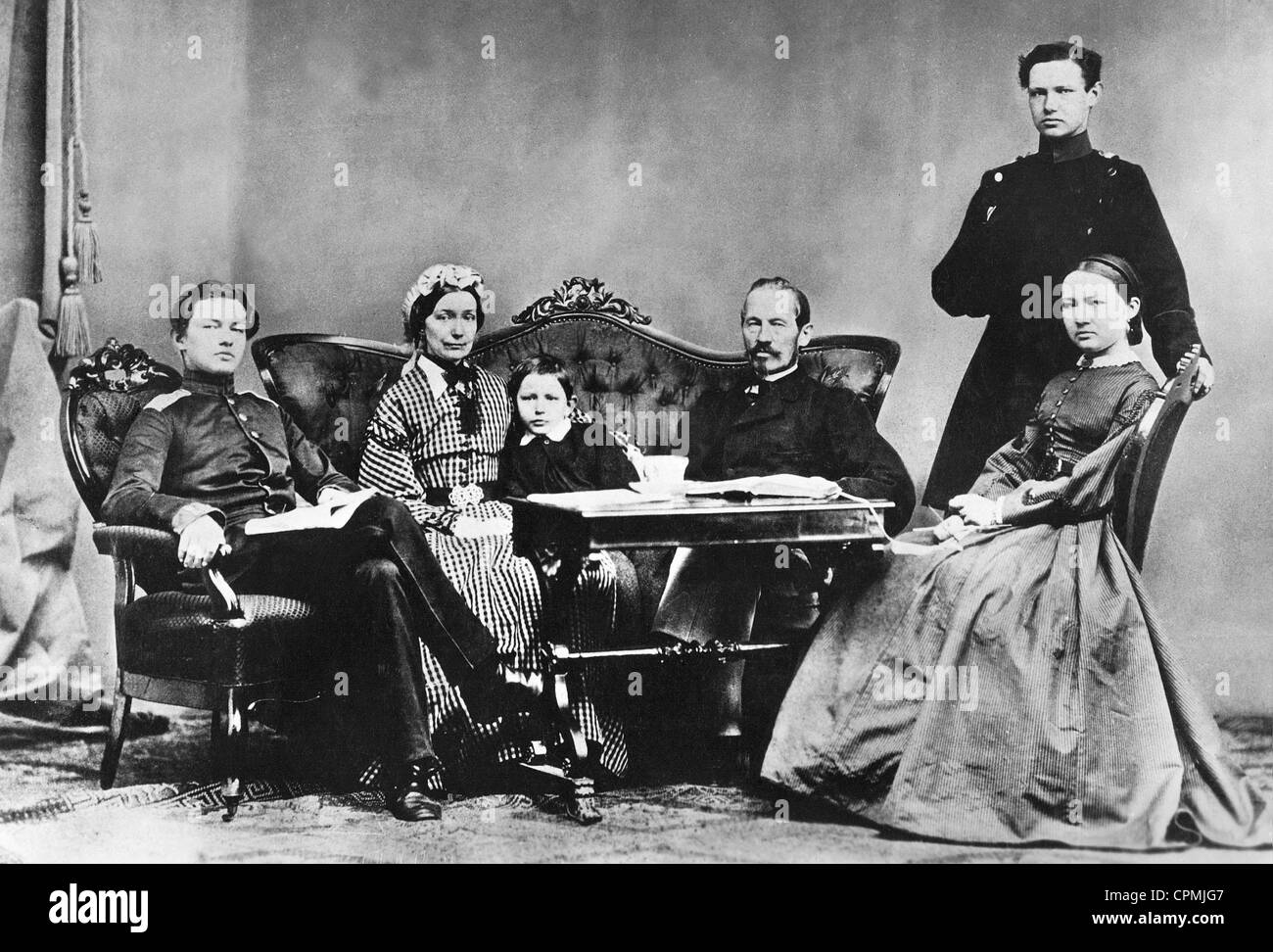 Paul von Hindenburg, 1866 Stock Photo