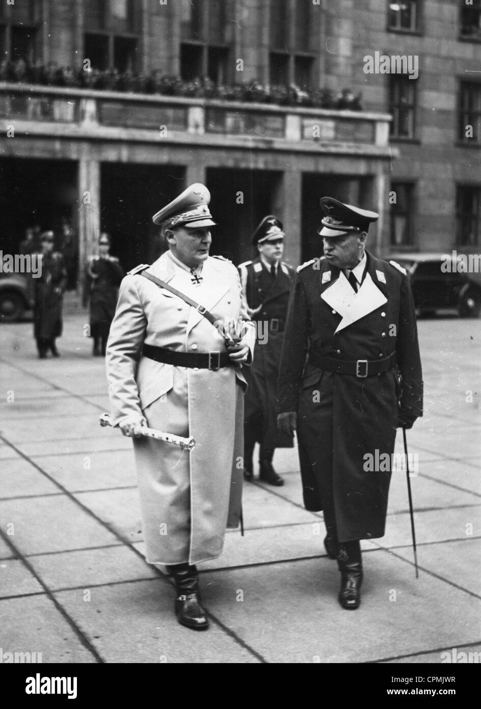 Herbert Goering and Hugo Sperrle, 1941 Stock Photo