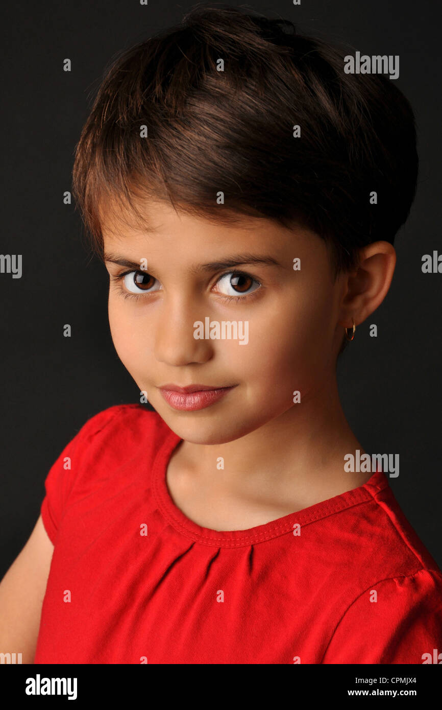 this little  pixie girl is to cute on Cute Little Girl Pixie Cut main image 3